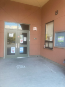 Attendance office entrance