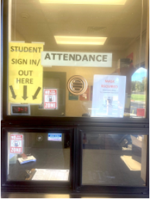 Attendance office window open 7:30 a.m. to 3:30 p.m.